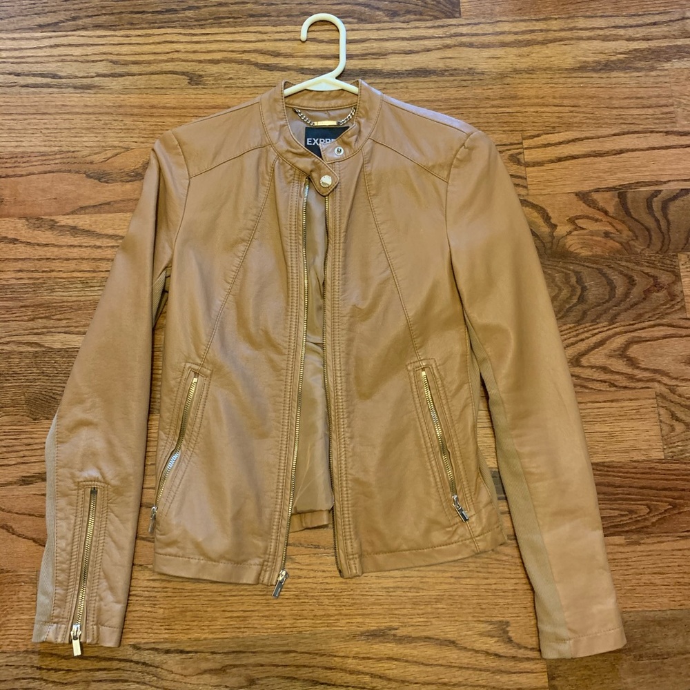Express leather jacket